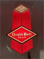 Grain belt beer light from perfect brewing water