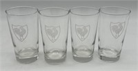 Four Shield Bantam glasses