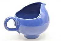 Blue Pottery Cream Pitcher