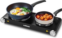 CUSIMAX Double Hot Plates  1800W  Forest Green