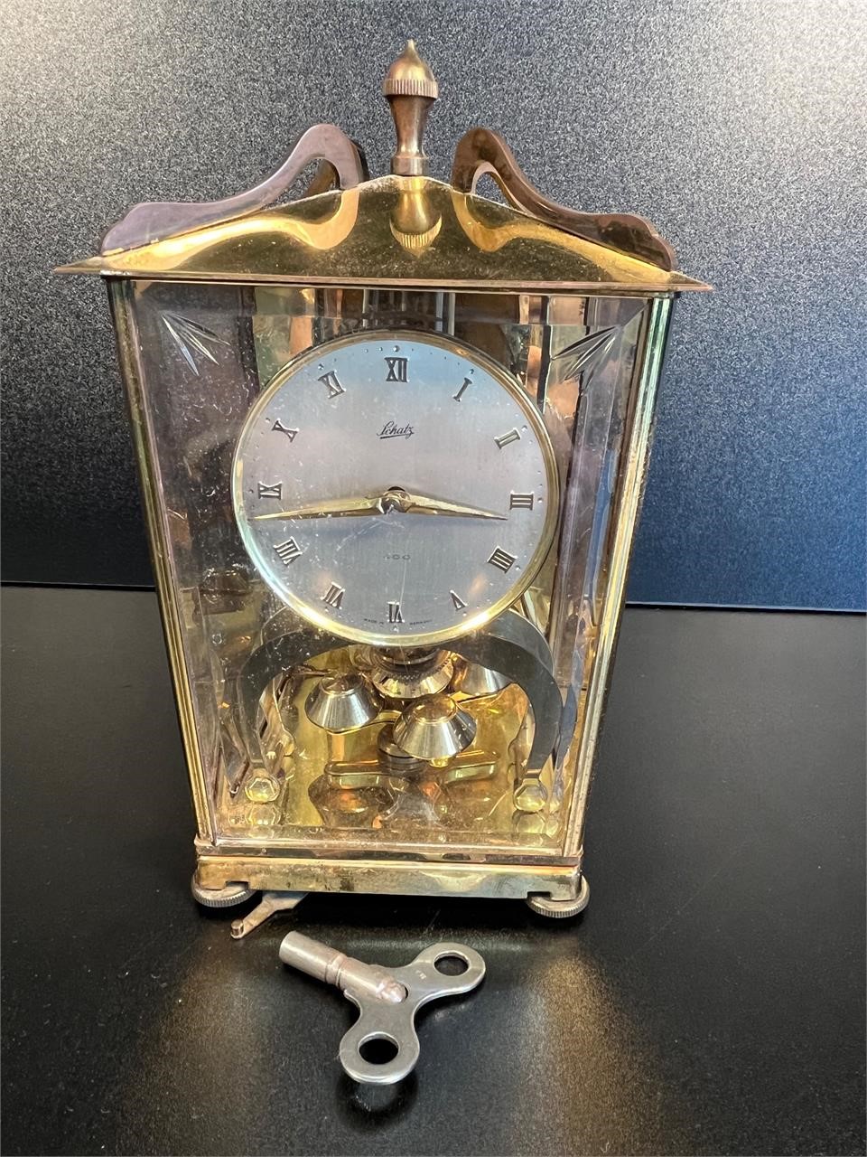 Vintage Schatz Anniversary Clock w/ Key