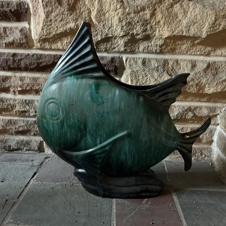 Angel Fish Vase