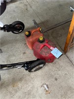 pair of gas cans