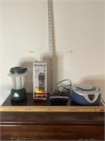 Lantern, CB Radio, Disc Player & Alarm Clock