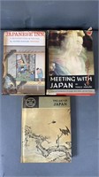 3pc 1960s Japan Hardback Books