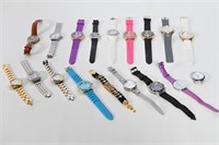 18 Wrist Watches - Asstd Colors & Styles
