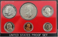 1976 United States Mint Proof Set 6 coins No Outer
