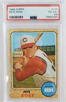 1968 Topps #230, Pete Rose (VG-EX+ 4.5)