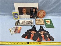 JFK Memorabilia, Antique Postcards, Coasters,