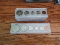 Lot 31 of coin sets in plastic, commemorative ,