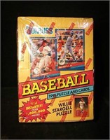 Donruss 1991 Baseball puzzle and cards,