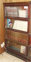 Barrister Bookcase With Contents By Wernicke