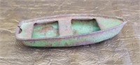 Vintage Metal Toy Boat