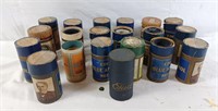 20 Edison Blue Amber cylinder records