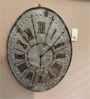 Tin Wall Clock