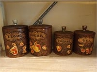 4 Pc canister set