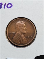 High Grade 1910 Wheat Penny