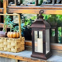 B2743  FreeLung Candle Lanterns 13.7 Timed