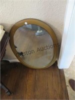 LARGE OVAL MIRROR