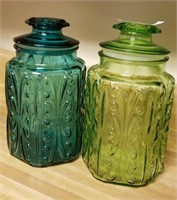Vintage Cookie Jars w/lids