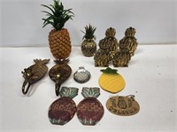 Assorted Pineapple Decor