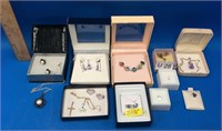 Gold and Sterling Silver Jewelry Lot
