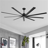 96" 9 aluminium blades DC Motor Indoor Ceiling Fan