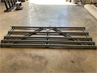 Large Galvanized Steel Farm Fence Gate