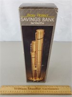 Brass Plated Savings Bank