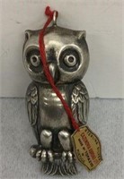 Handmade Antique Sterling Owl