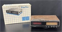 KP-101 Kings Point Alarm Clock in Box VTG