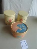 2 Meadow Gold Ice Cream Containers