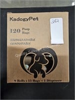 2-120ct pet poop bags (display area)