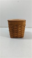 1997 Longaberger Tissue Basket with Protector