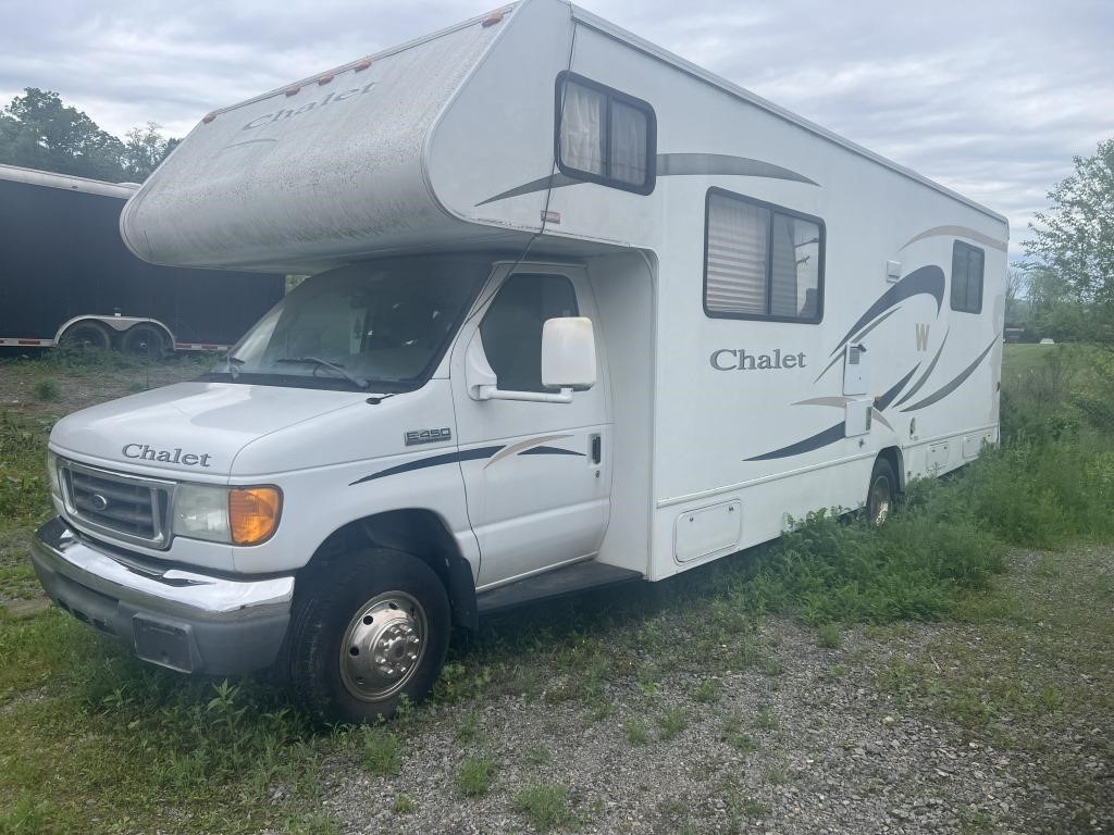 2007 Ford  E450 Super Duty Chalet motorhome