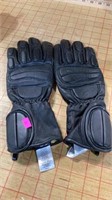 Large black gloves