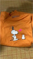 Snoopy peanuts shirt size small