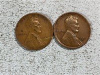 1931, 1931D Lincoln wheat cents