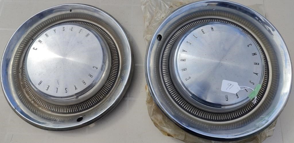 4 Chrysler Hubcaps