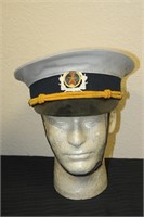 Chinese Naval Officers Visor Dress Hat