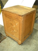 Wood Shipping Crate  29x29x39 inches
