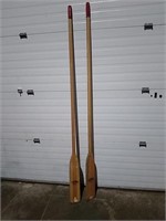 Two 7' Feather Brand Boating Oars