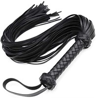 30'' Black Riding Whip