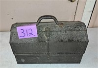 vintage toolbox w/contents
