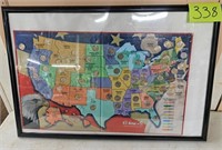 50 state quarters in frame