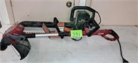 electric blower/weed trimer/hedge clipper