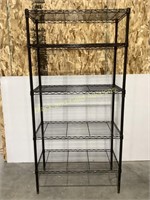 5-Tiered Metal Shelving Unit