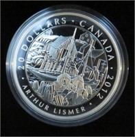 2012 Canada Mint $20 Fine Silver Coin Fishing MIB