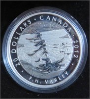 2012 Canada Mint $20 Fine Silver Coin Georgian Bay