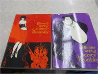 (2)Vintage Aubrey Beardsley books.